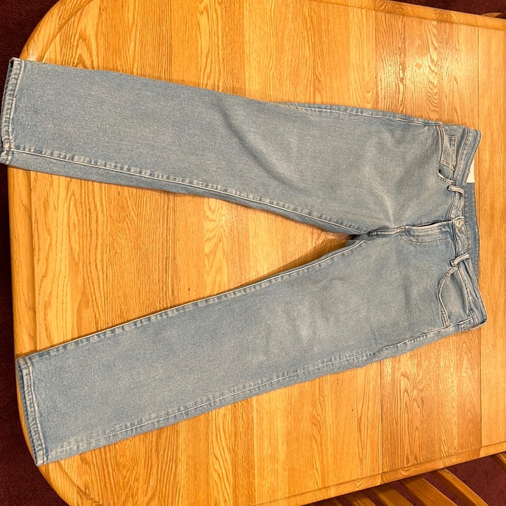 H & M Regular Fit Light Wash Jeans